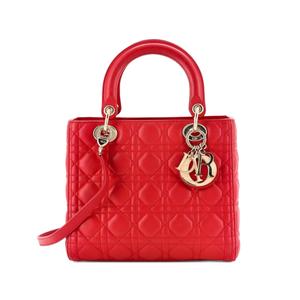 Стеганая сумка-сэтчел Lady Dior Bag Cannage