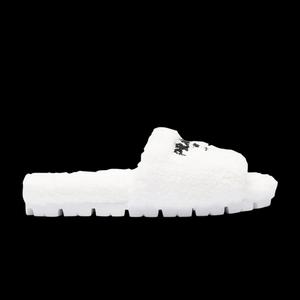Шлепанцы Prada Wmns Terry Cloth Slide 'Embroidered Logo - White'