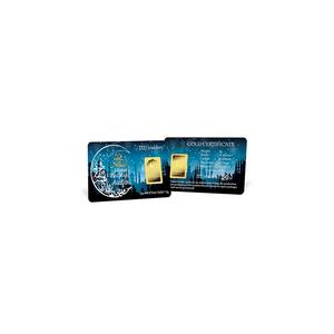 Коллекция 5G Gold 999.9/24K Золотой слиток серии Hari Raya Aidiflitri (1 г)