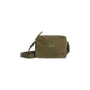 Сумки Stussy Needle Punch Side Pouch 'Оливковый'