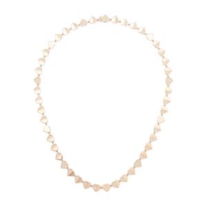 Колье Heart Eternity из желтого золота