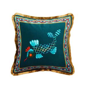 Бархатная подушка Fish Friend