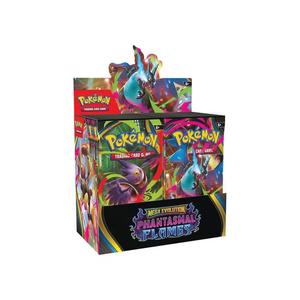 Коллекционные карточки Pokémon Мега-эволюция: Призрачное пламя Бустер-бокс (36 бустеров)