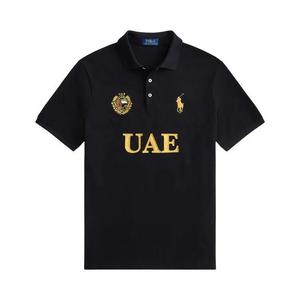 Поло Polo Ralph Lauren UAE Короткий рукав Сетчатое поло 'Polo Black'