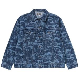 Джинсовые куртки BAPE Asia Камуфляж Джинсовая куртка 'Индиго'