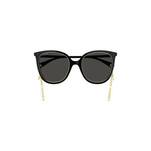 Солнцезащитные очки Gucci круглые «Черный/Серый»