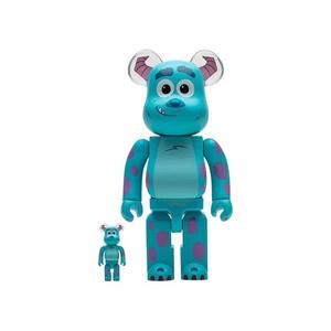 Фигурки BE@RBRICK x Disney Pixar Monsters, Inc. 100% & 400% Set 'Sulley'