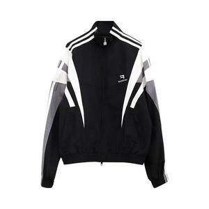 Трековые куртки Balenciaga Sporty B Tracksuit Jacket 'Black/Grey'