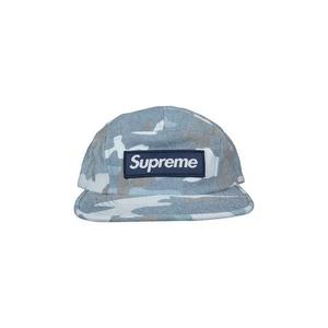 Кепки Supreme Washed Out Camo Camp Кепка «Синий»
