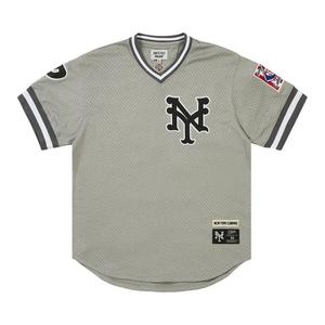 Джерси Palace x Ebbets Field Flannels New York Cubans Mesh V-Neck Jersey 'Grey'