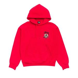 Худи Stussy Fresh Foils Hoodie Garment Dyed 'Red'