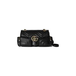 Сумки через плечо Gucci Marmont Small Multi Pocket Bag 'Чёрный'