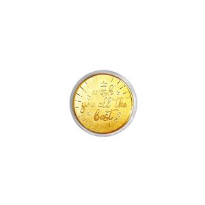 TOMEI All The Best Золотая пластина 0,2G, желтое золото 9999