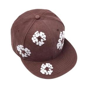 Кепки Denim Tears Cotton Wreath New Era 59FIFTY Canvas Fitted Cap 'Коричневый'
