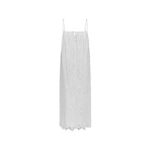 Платье миди с английской вышивкой