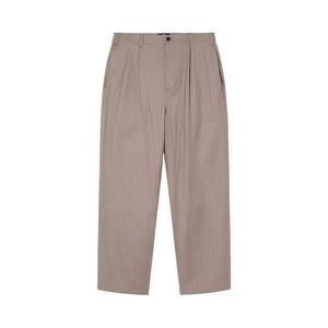 Брюки Stussy Striped Volume Pleated Trouser 'Light Brown'