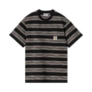 Футболки с коротким рукавом Carhartt WIP Short-Sleeve Dodson Pocket T-Shirt 'Черная полоса'
