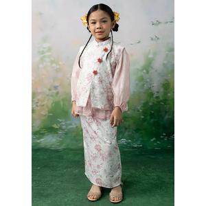 Современный комплект Hana Kurung с вышивкой