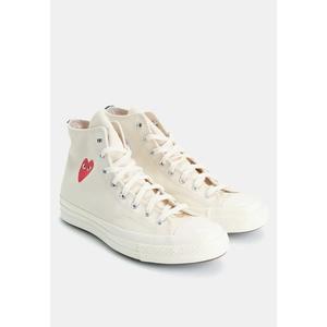 Кроссовки Chuck 70 Single Heart на высокой подошве