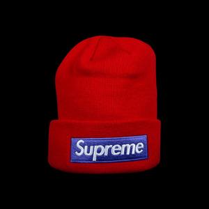 Бини Supreme New Era Box Logo Beanie 'Red'