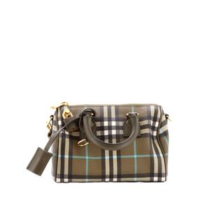 Сумка-сэтчел Bowling Bag Check E-Canvas размера мини