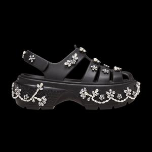 Сандалии Simone Rocha x Crocs Stomp Fisherman Sandal 'Черный'