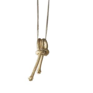 Серебряное колье Clove Hitch