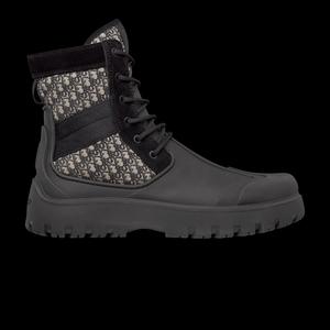 Ботинки Dior Garden Lace Up Boot 'Dior Oblique - Black'