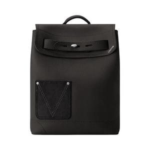 Рюкзаки Louis Vuitton Steamer Backpack 'Черный Lv Touch Calfskin Leather'