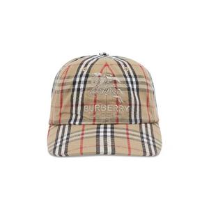 Бейсболки Supreme x Burberry джинсовая шестипанельная «Beige»