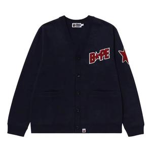 Кардиганы BAPE Sta Sweat Cardigan 'Темно-синий'