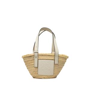 Сумка-тоут Small Raffia Anagram Basket (2023 год)