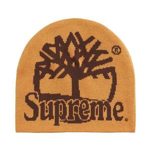 Бини Supreme x Timberland Beanie 'Wheat'