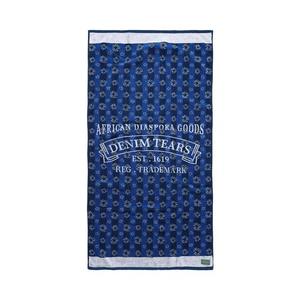 Шарфы Denim Tears Andre Leon Talley Adg Monogram Towel 'Blue'
