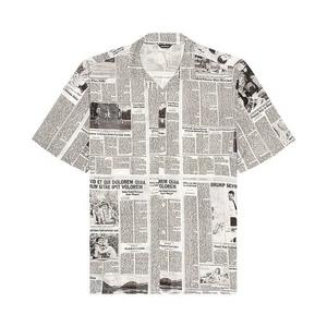 Рубашки на пуговицах Balenciaga Sports Shirt 'Белый/Черный'