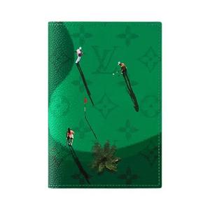 Путешествия Louis Vuitton Passport Cover 'Гольф Зеленый Monogram Canvas'