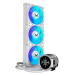 TCOMAS EDGE 360mm Водяное охлаждение CPU - Белый