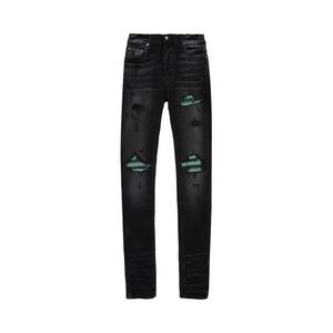 Джинсы Amiri Ultra Suede MX1 Jean 'Состаренный черный'