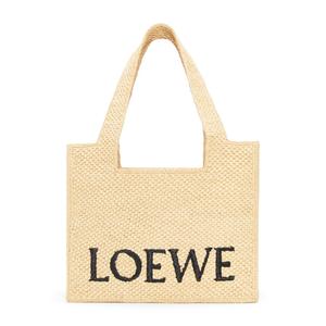 Средняя сумка LOEWE Font Tote из рафии