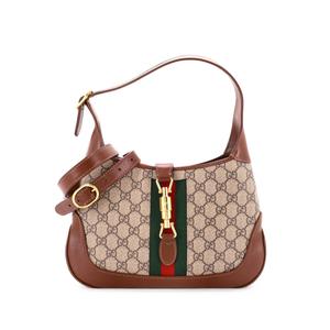 Сумка-хобо Jackie 1961 GG Coated Canvas Small