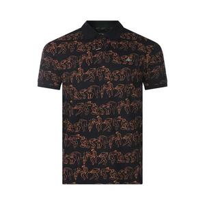 Поло Vivienne Westwood Classic Polo 'Черный оранжевый'