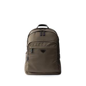 Рюкзак Re-Nylon со вставками из сафьяновой кожи