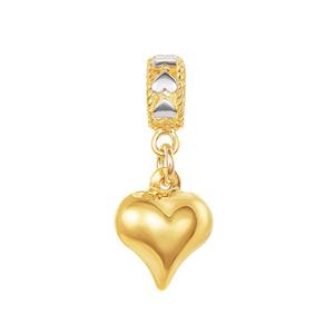 HABIB Oro Italia Slevin Подвеска из белого и желтого золота, 916 проба