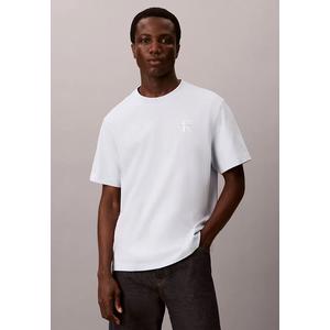 Футболка с потертым монограммным логотипом - Calvin Klein Jeans