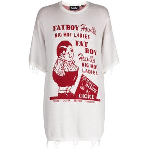 Джемпер Fat Boy с бахромой