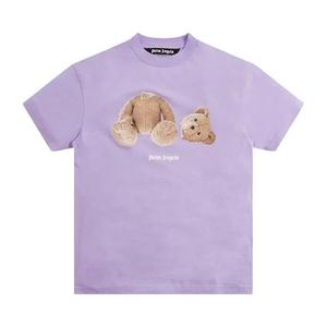 Футболки Palm Angels Bear Classic Tee «Lilac/Brown»