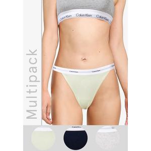 Трусы-бикини Rib 3-Pack String Bikini Panties - Calvin Klein Underwear