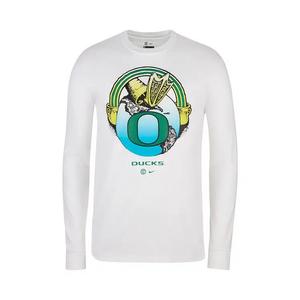 Футболки с длинным рукавом Nike x Class Trip x Grateful Dead x Oregon Duckin' to Eugene Long-Sleeve T-Shirt 'Белый'