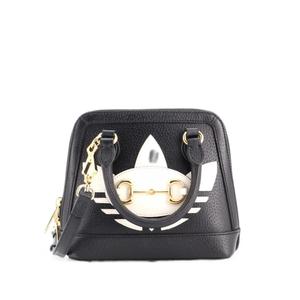 Сумка-сэтчел Mini Horsebit 1955 Top Handle Bag Leather with Applique из коллаборации с adidas