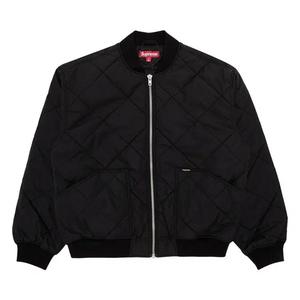 Бомберы Supreme AOI Quilted Work Jacket 'Черный'